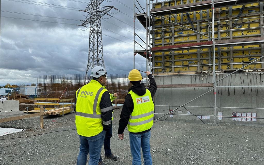 Umpsannwerk Mainspitze Baubegehung