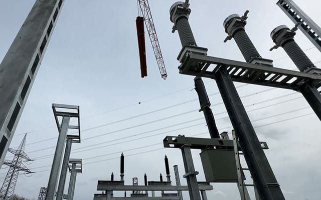 Umspannwerk Feld eins