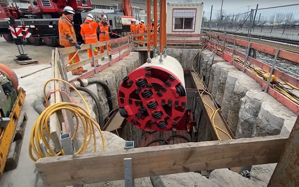 Mainzer Netze Umspannwerk Zollhafen