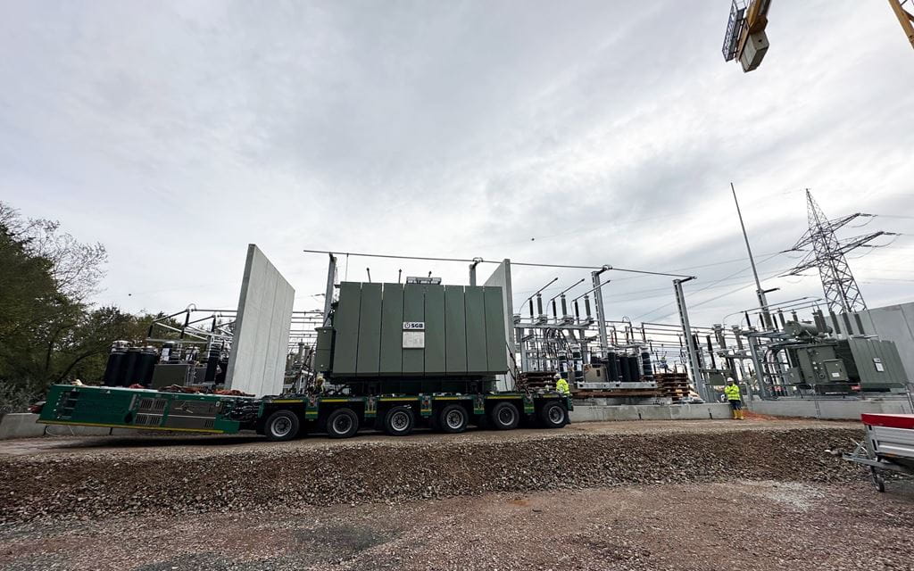 Umspannwerk Mainspitze Trafo 2