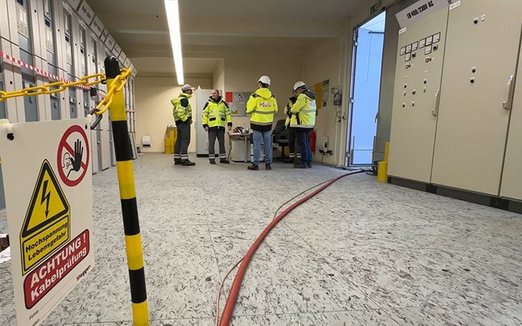 Umspannwerk Mainspitze Inbetriebnahme Rechenzentrum