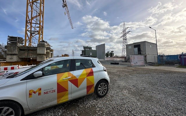 Zeitraffer Umspannwerk 2023