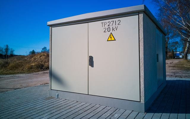 Trafostation Netzanschluss